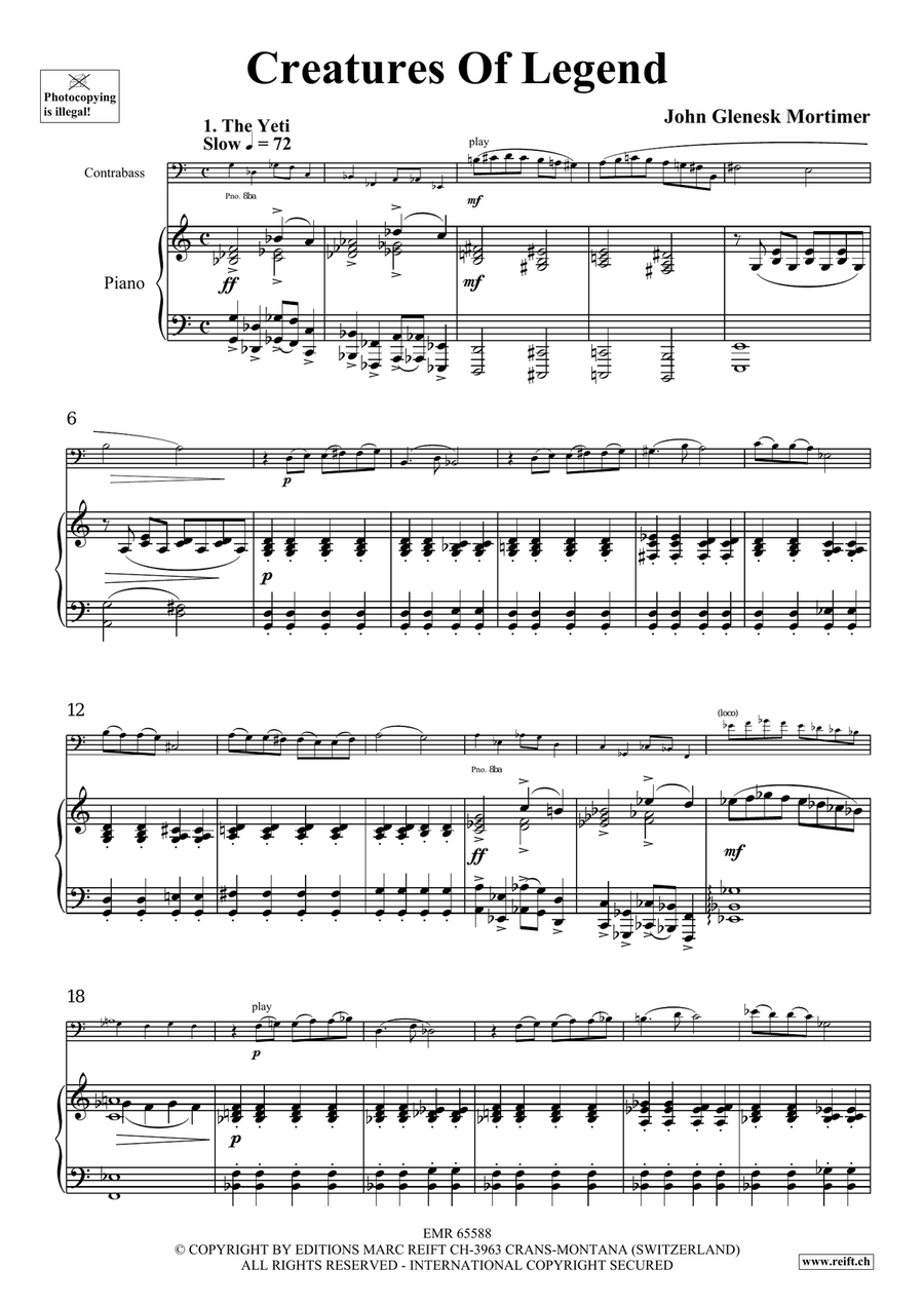 Creatures Of Legend Creatures Of Legend Double Bass scores gallery preview page 4