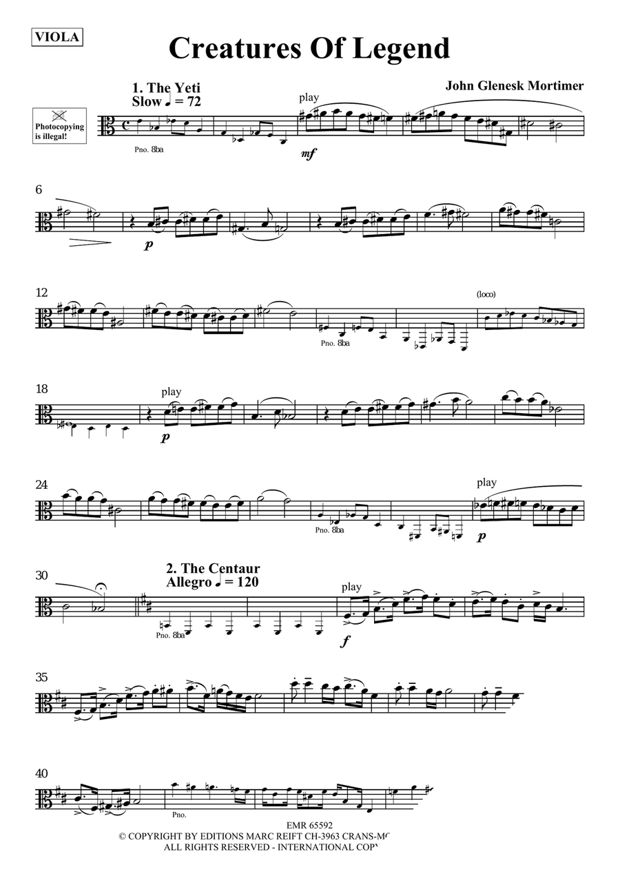 Creatures Of Legend Creatures Of Legend Piano Accompaniment scores gallery preview page 3