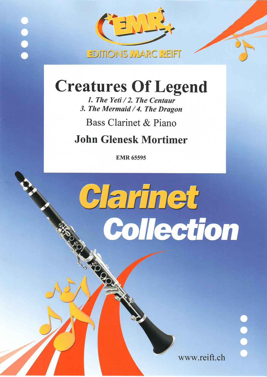 Creatures Of Legend Creatures Of Legend Bass Clarinet scores gallery preview page 1
