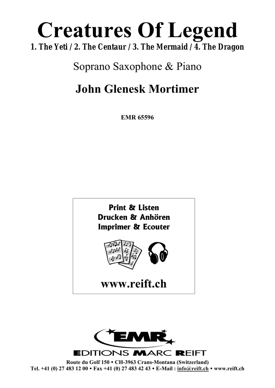 Creatures Of Legend Creatures Of Legend Soprano Saxophone scores gallery preview page 2