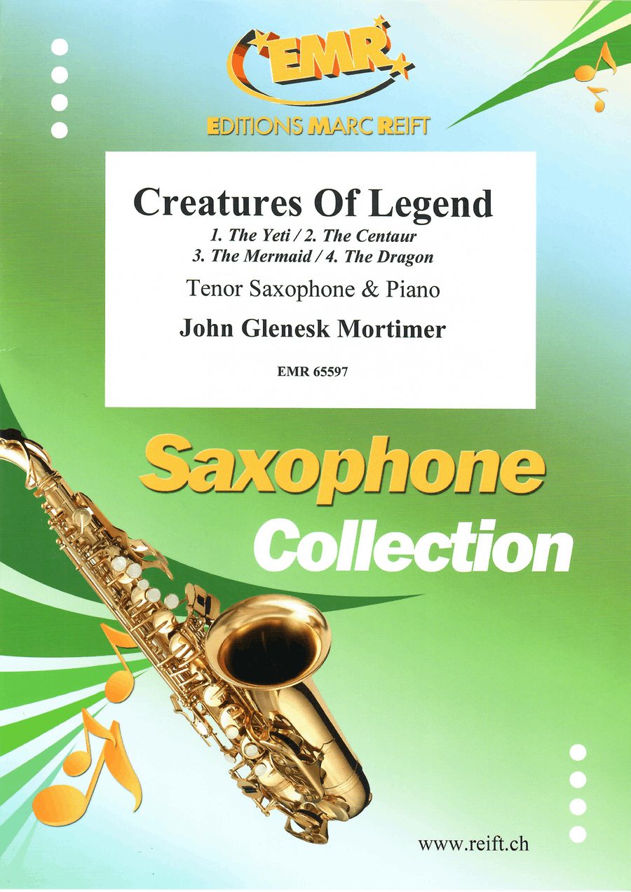 Creatures Of Legend Creatures Of Legend Tenor Saxophone scores gallery preview page 1