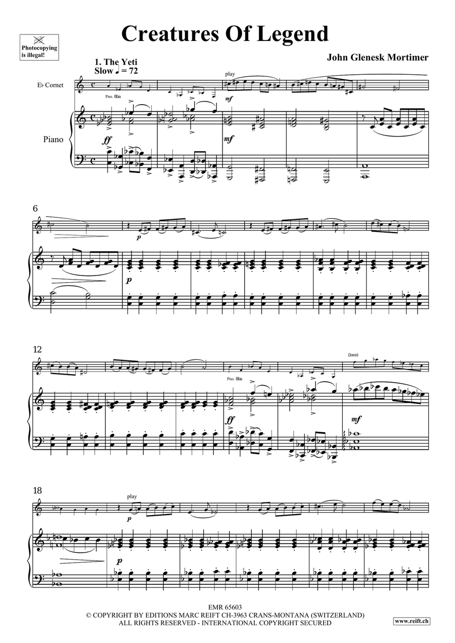 Creatures Of Legend Creatures Of Legend Cornet scores gallery preview page 4