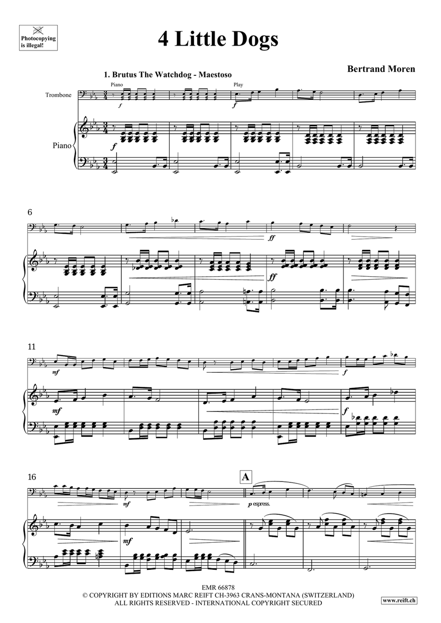 4 Little Dogs 4 Little Dogs Piano Accompaniment scores gallery preview page 5