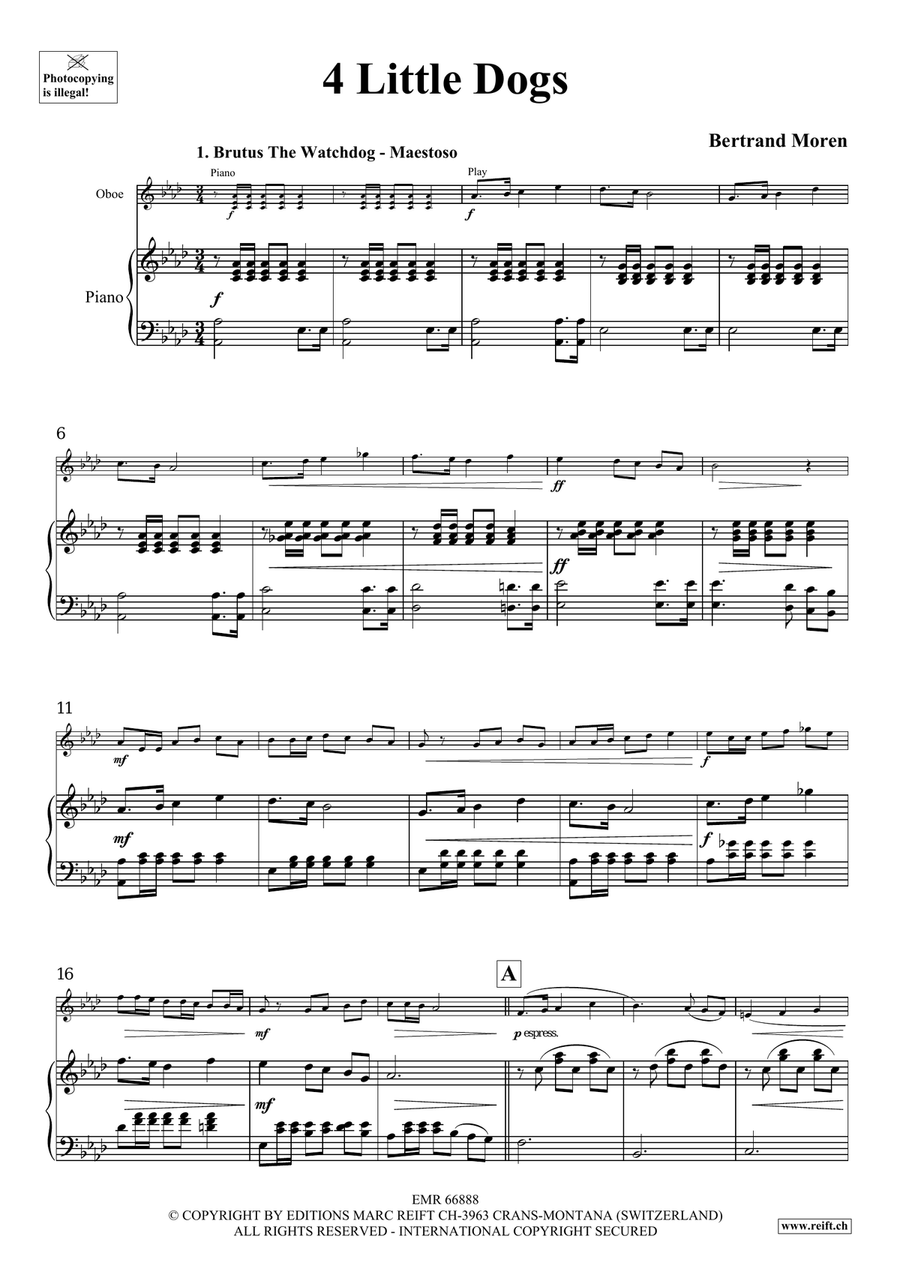 4 Little Dogs 4 Little Dogs Piano Accompaniment scores gallery preview page 5