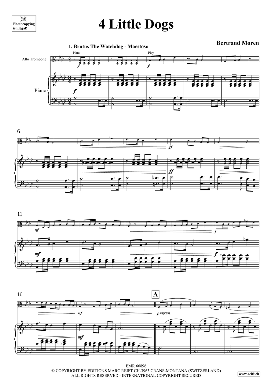 4 Little Dogs 4 Little Dogs Piano Accompaniment scores gallery preview page 5