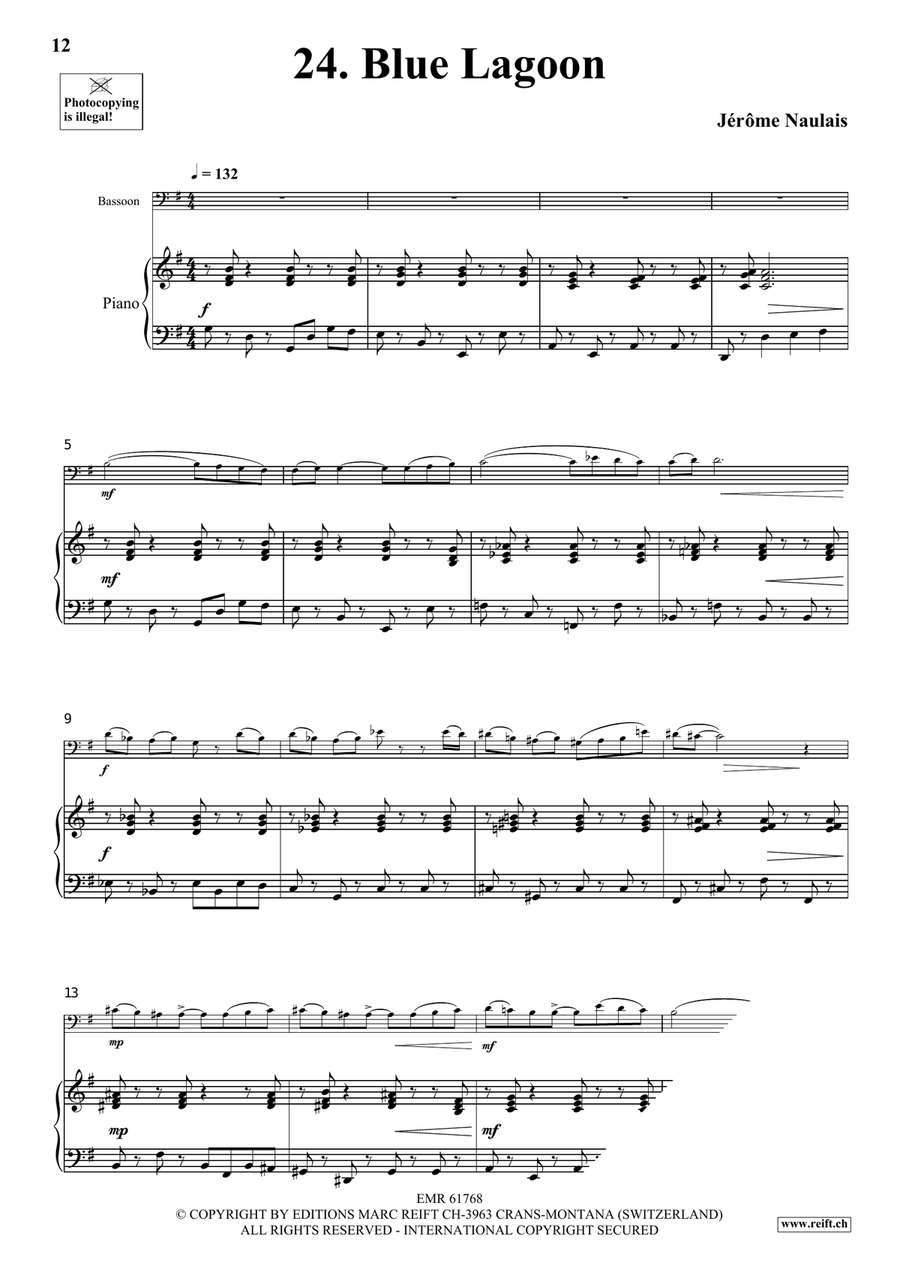 40 Solos for Fun Volume 3 Bassoon Solo scores gallery preview page 8