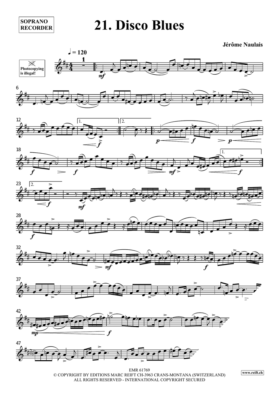 40 Solos for Fun Volume 3 Soprano Recorder scores gallery preview page 4