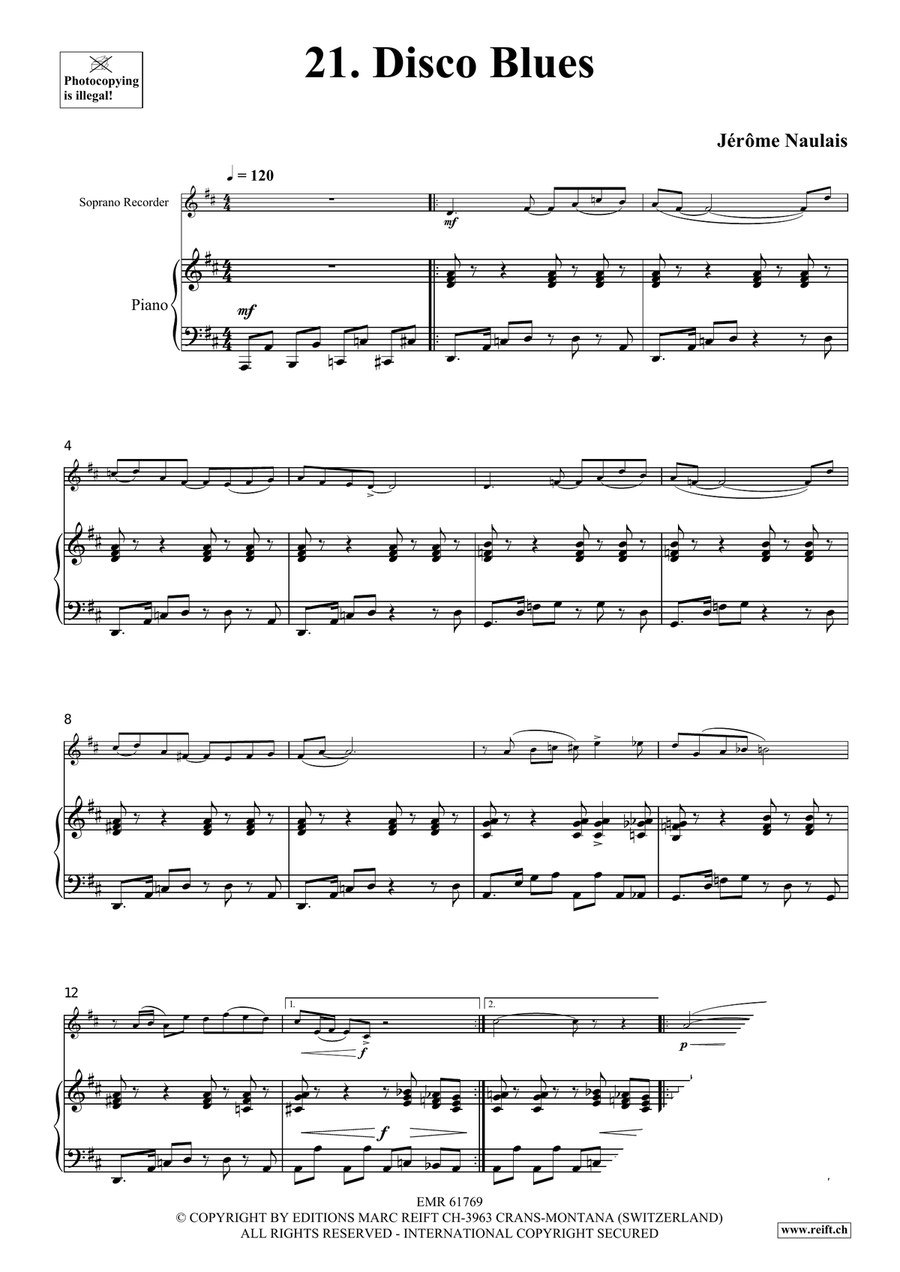 40 Solos for Fun Volume 3 Soprano Recorder scores gallery preview page 5