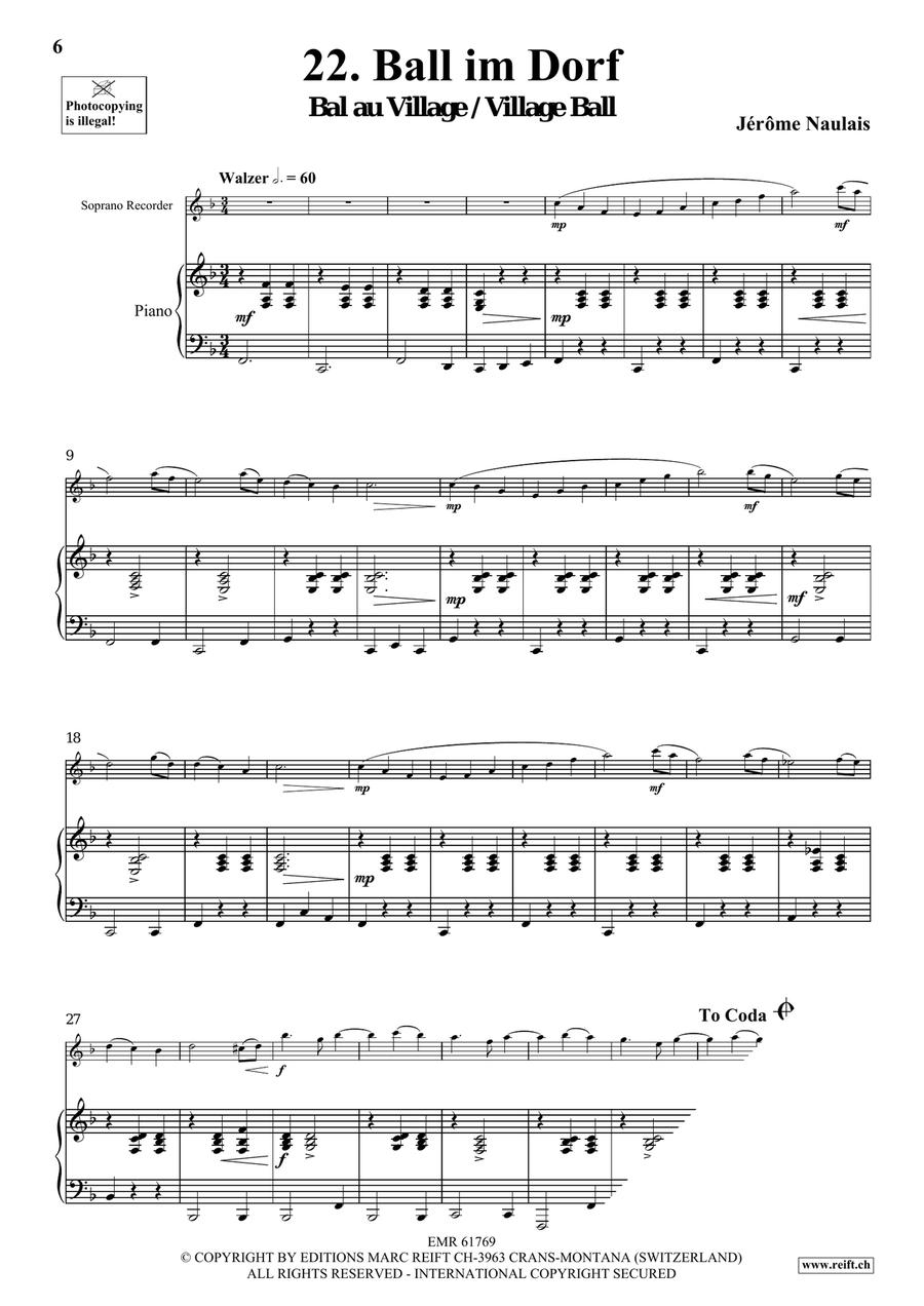 40 Solos for Fun Volume 3 Soprano Recorder scores gallery preview page 6