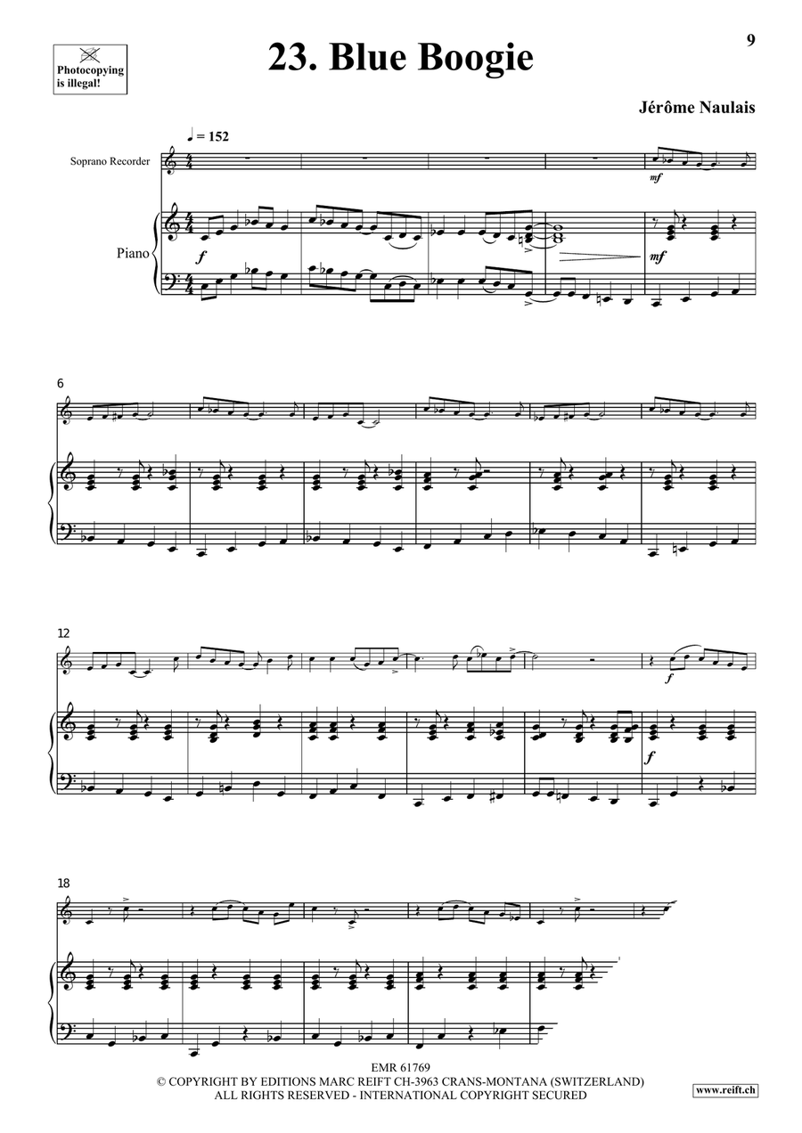 40 Solos for Fun Volume 3 Soprano Recorder scores gallery preview page 7