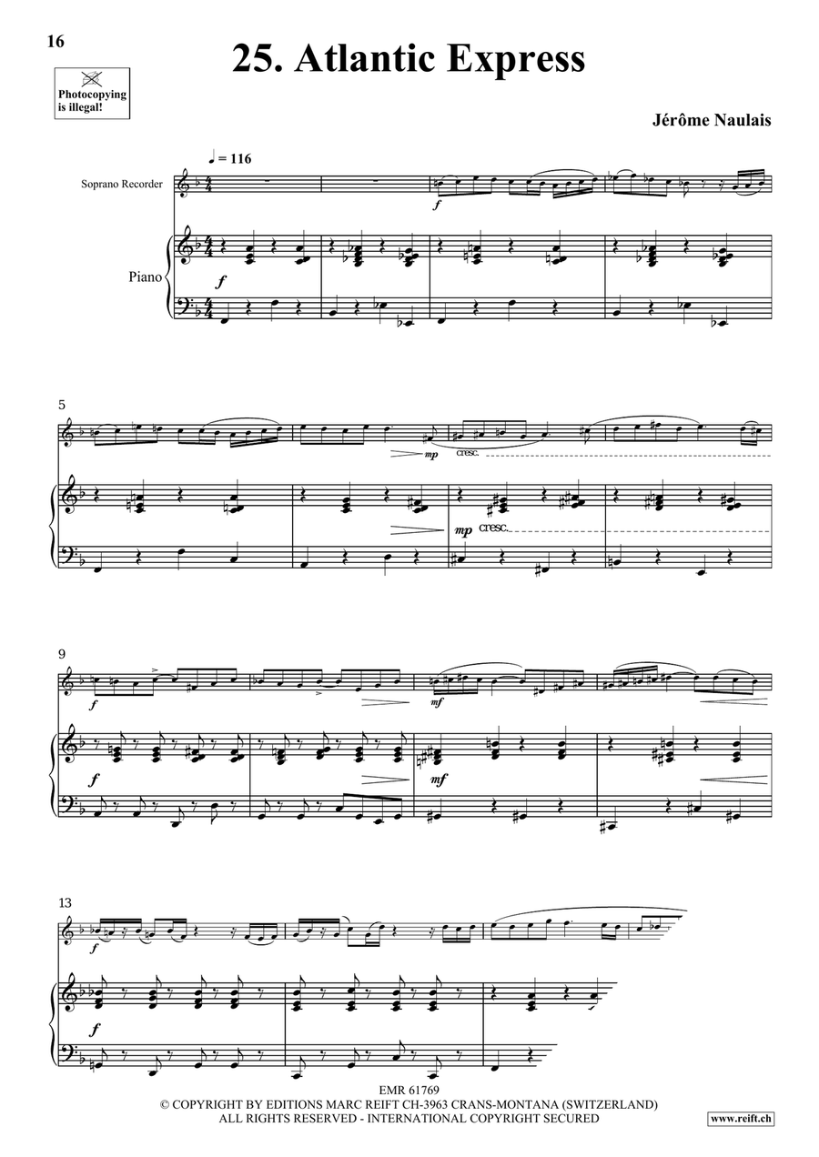 40 Solos for Fun Volume 3 Soprano Recorder scores gallery preview page 9