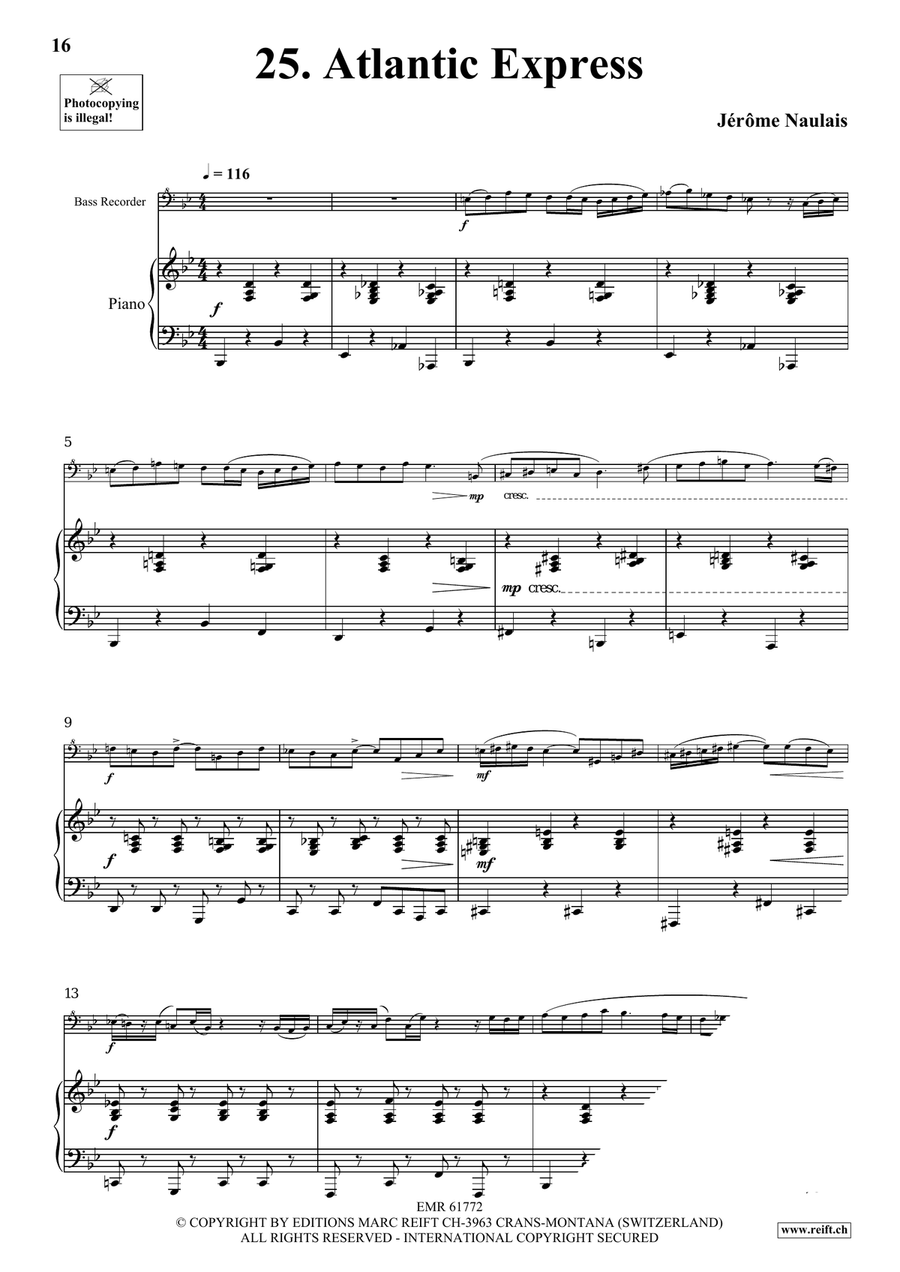 40 Solos for Fun Volume 3 Bass Recorder scores gallery preview page 9