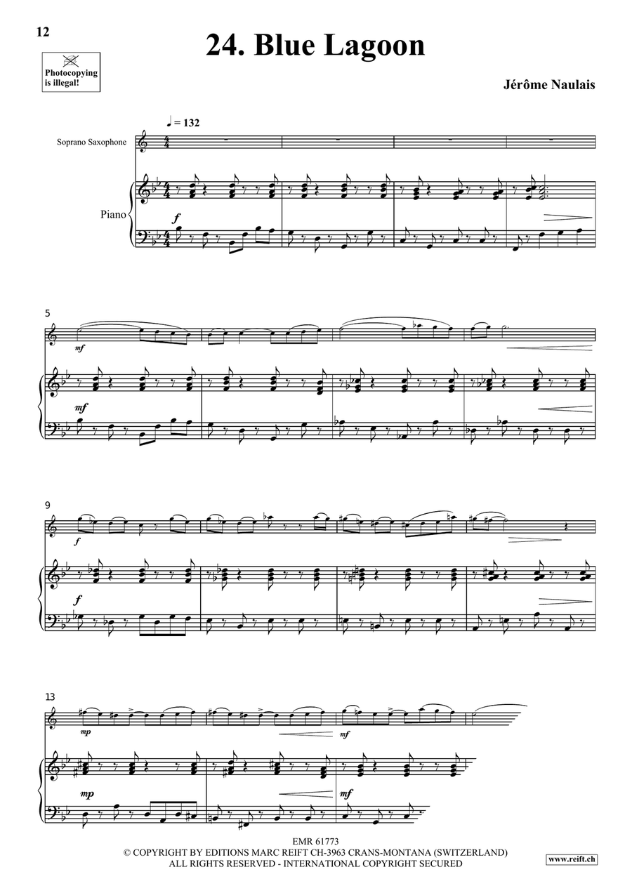40 Solos for Fun Volume 3 Soprano Saxophone scores gallery preview page 8