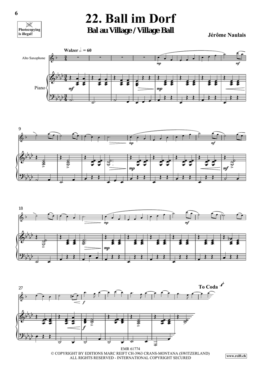 40 Solos for Fun Volume 3 Alto Saxophone scores gallery preview page 6