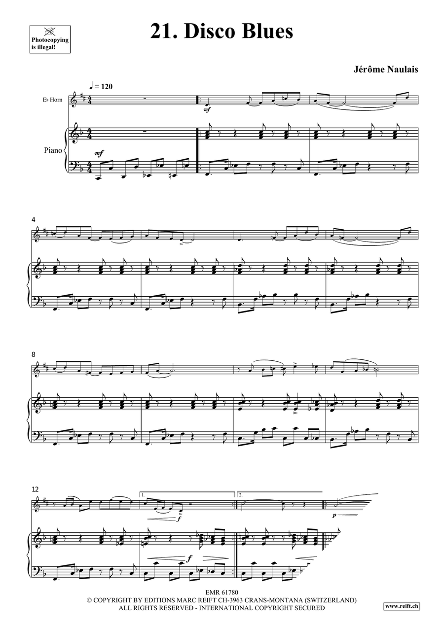 40 Solos for Fun Volume 3 Horn scores gallery preview page 5