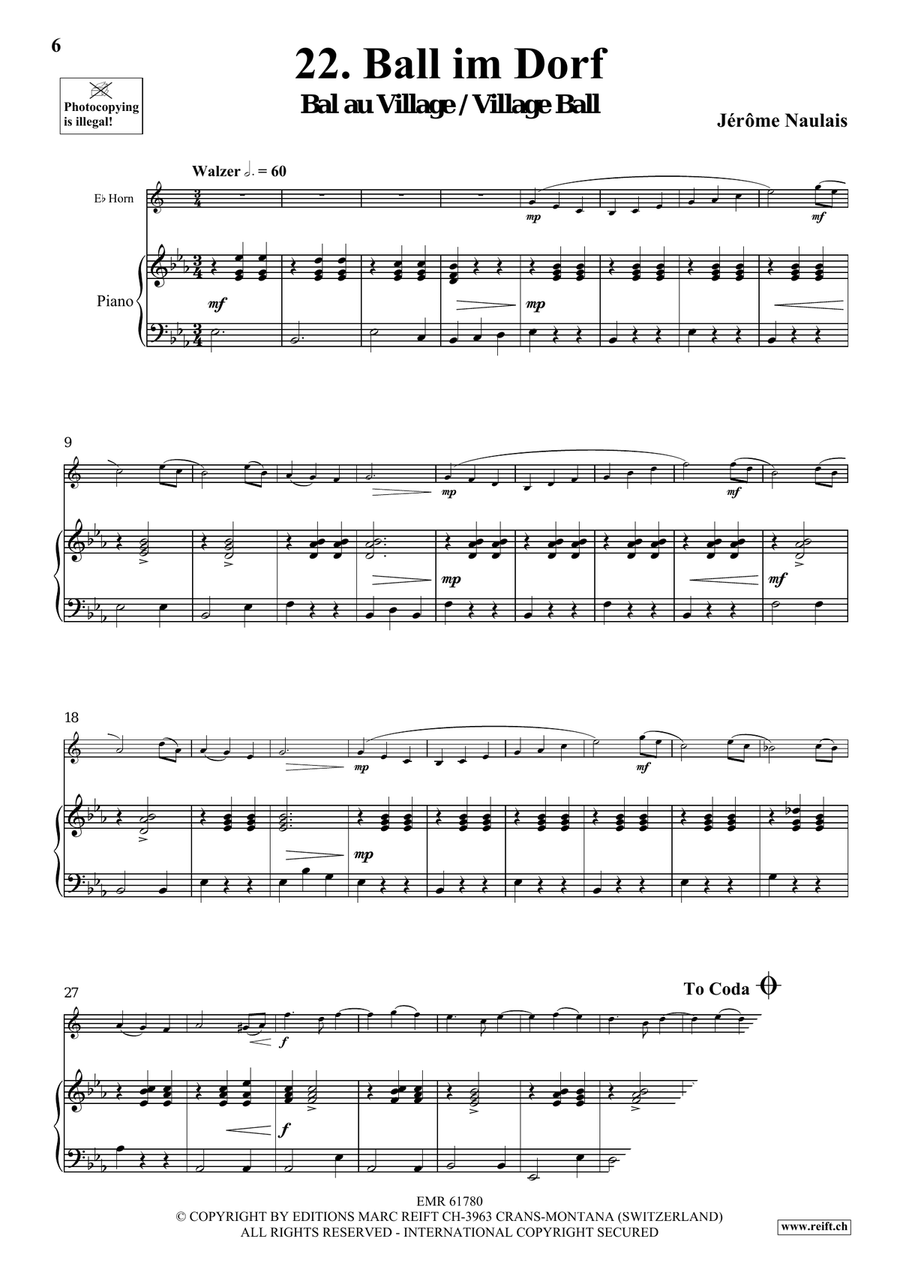 40 Solos for Fun Volume 3 Horn scores gallery preview page 6