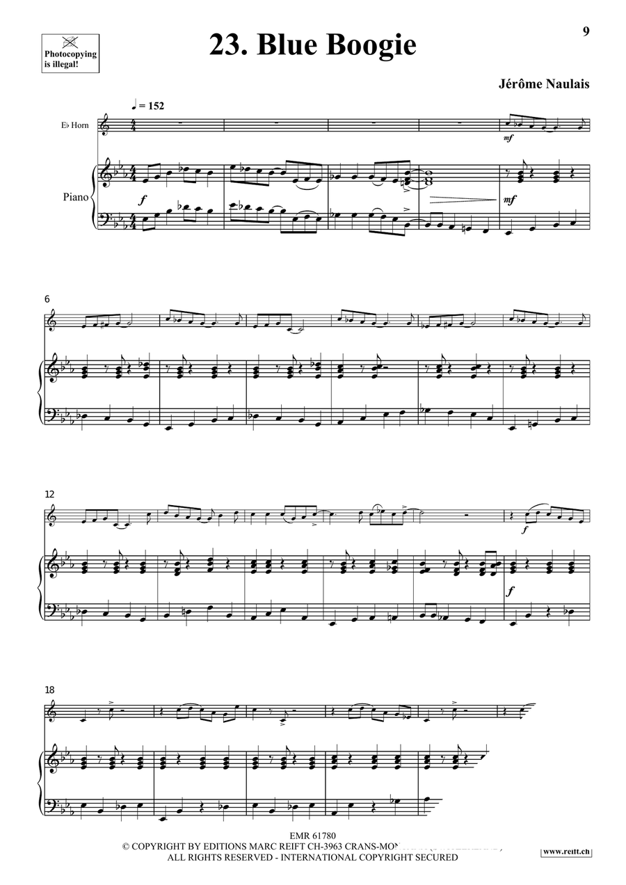 40 Solos for Fun Volume 3 Horn scores gallery preview page 7