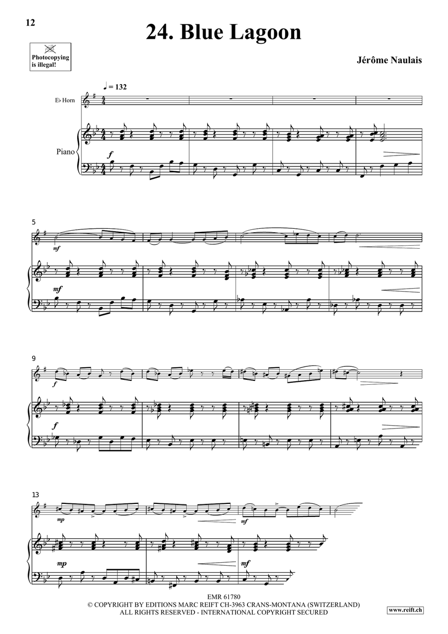 40 Solos for Fun Volume 3 Horn scores gallery preview page 8