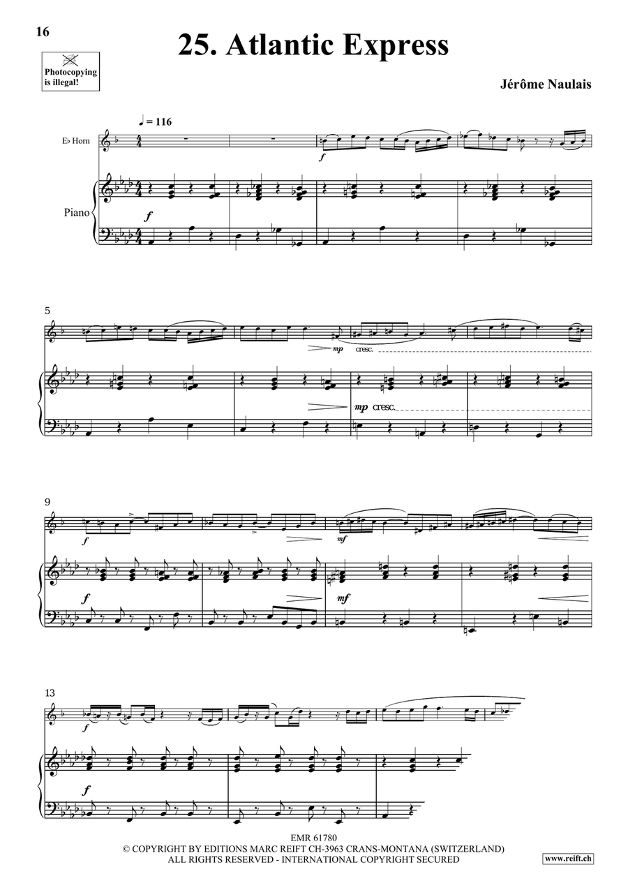 40 Solos for Fun Volume 3 Horn scores gallery preview page 9