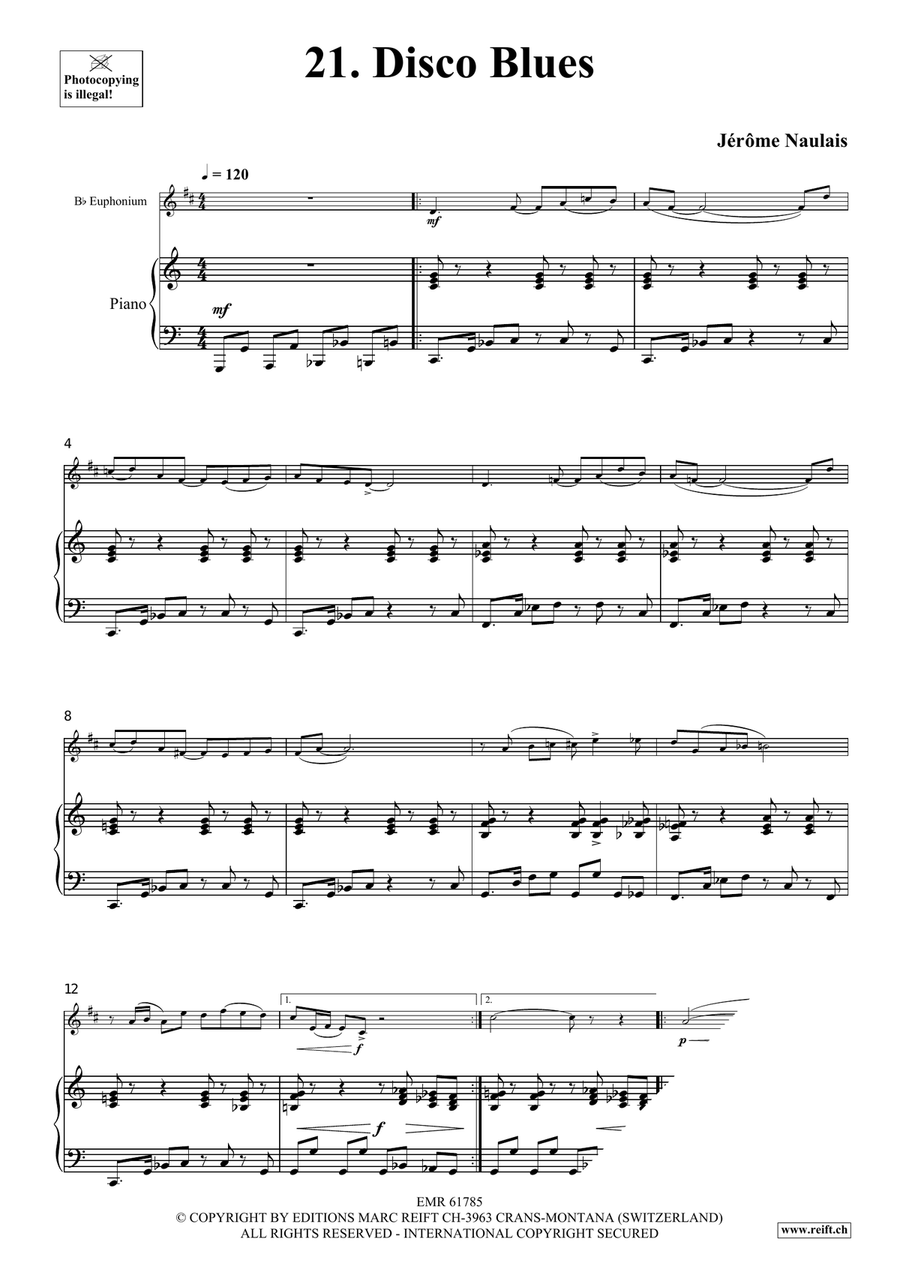 40 Solos for Fun Volume 3 Euphonium scores gallery preview page 5