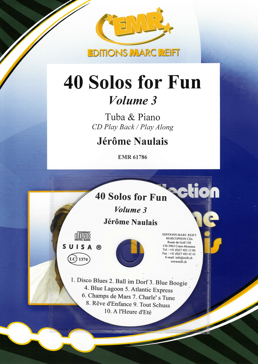 40 Solos for Fun Volume 3 Tuba scores gallery preview page 1
