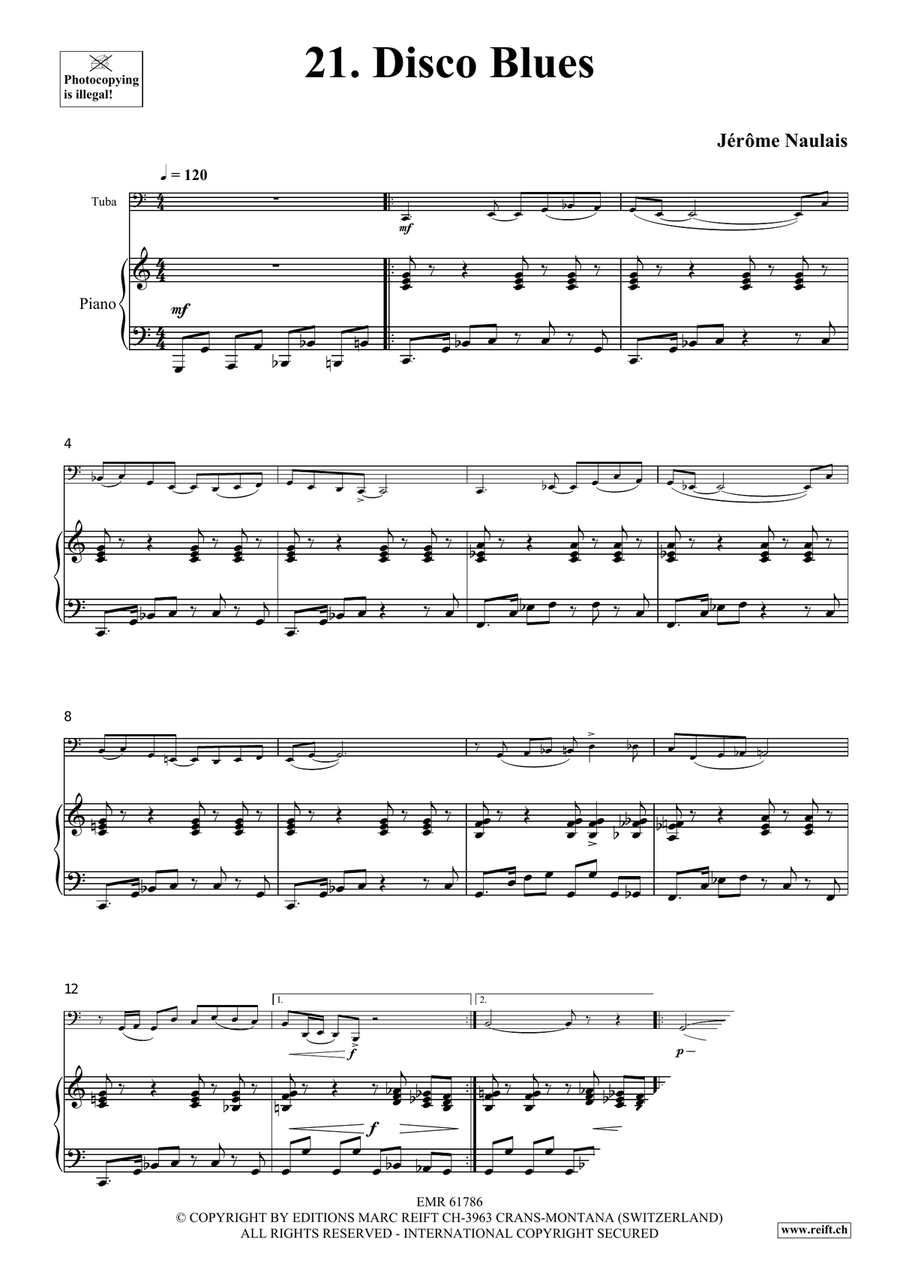 40 Solos for Fun Volume 3 Tuba scores gallery preview page 5