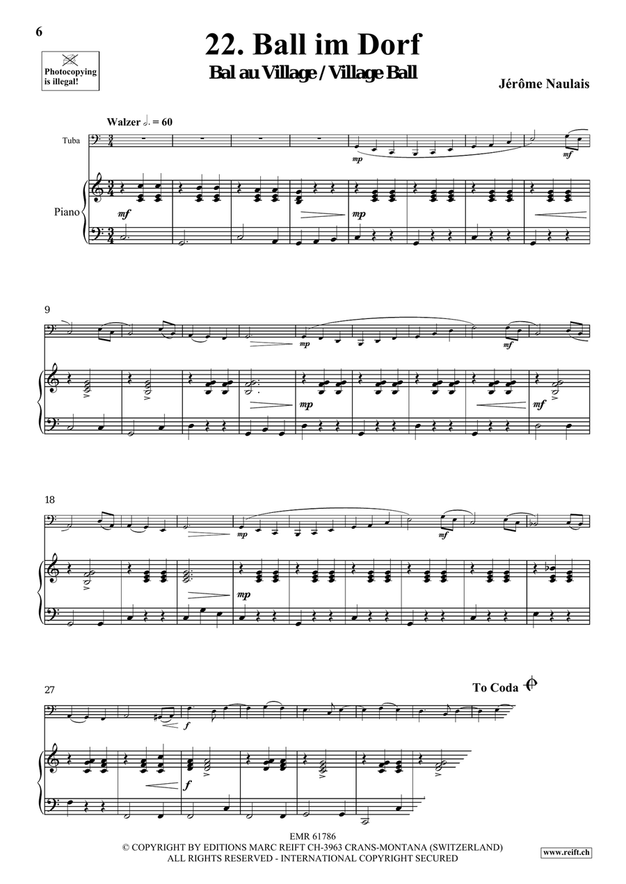 40 Solos for Fun Volume 3 Tuba scores gallery preview page 6