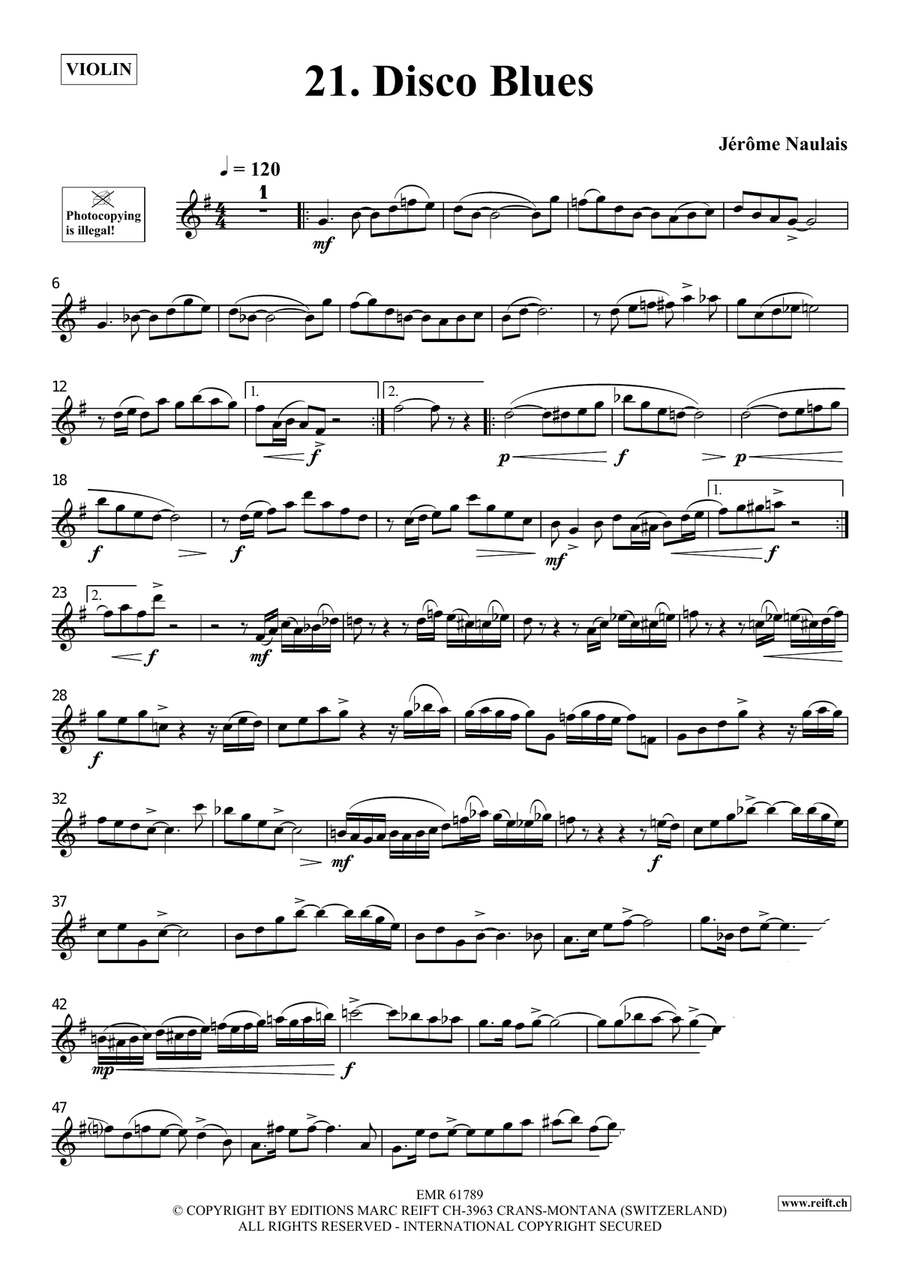 40 Solos for Fun Volume 3 Violin Solo scores gallery preview page 4
