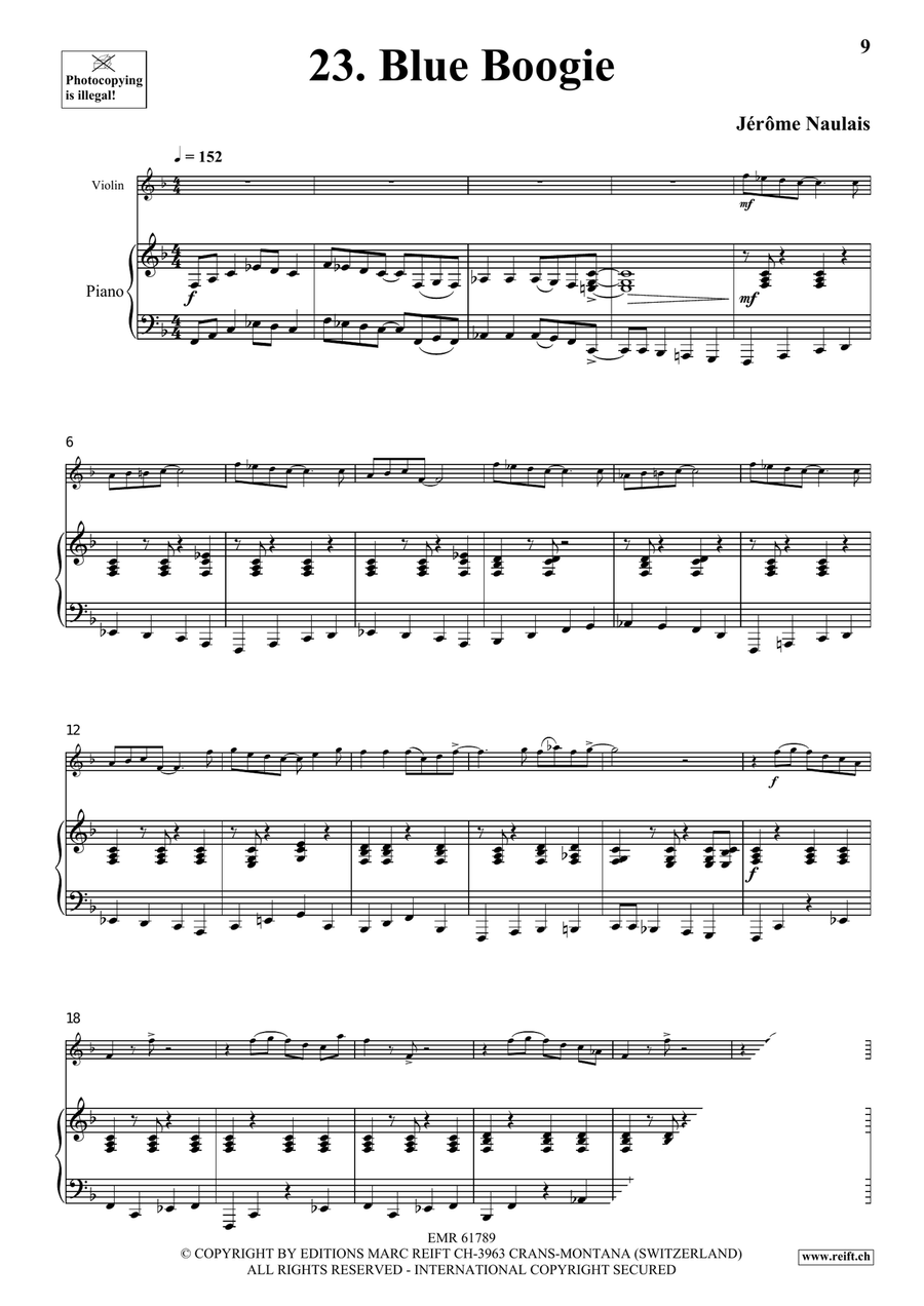 40 Solos for Fun Volume 3 Violin Solo scores gallery preview page 7