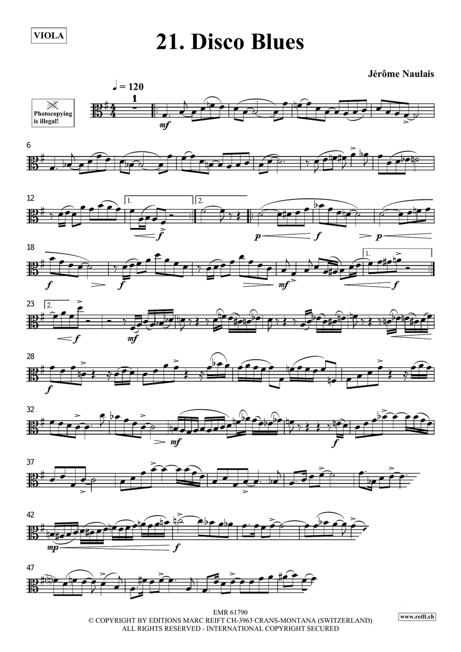 40 Solos for Fun Volume 3 Viola scores gallery preview page 4