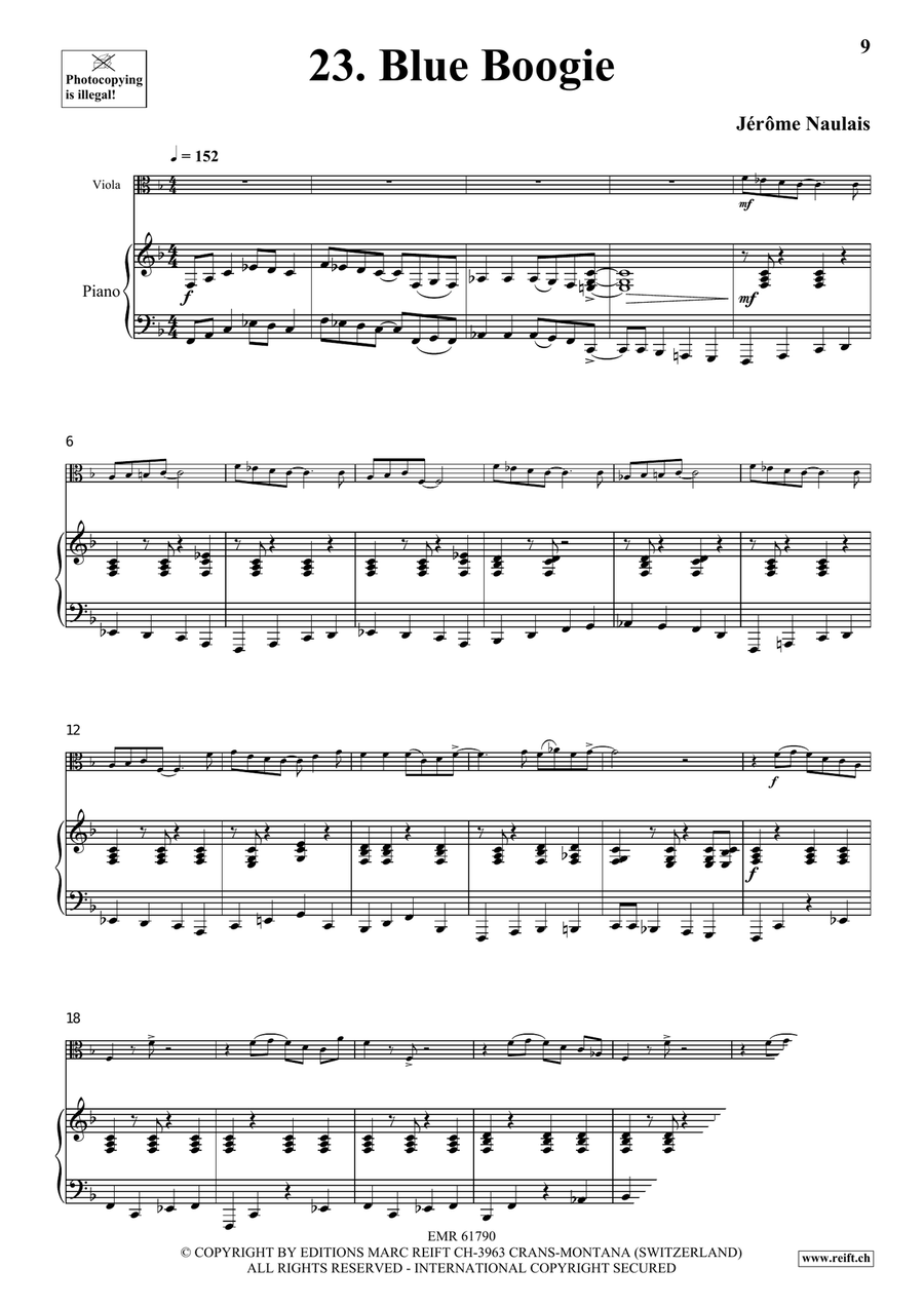 40 Solos for Fun Volume 3 Viola scores gallery preview page 7