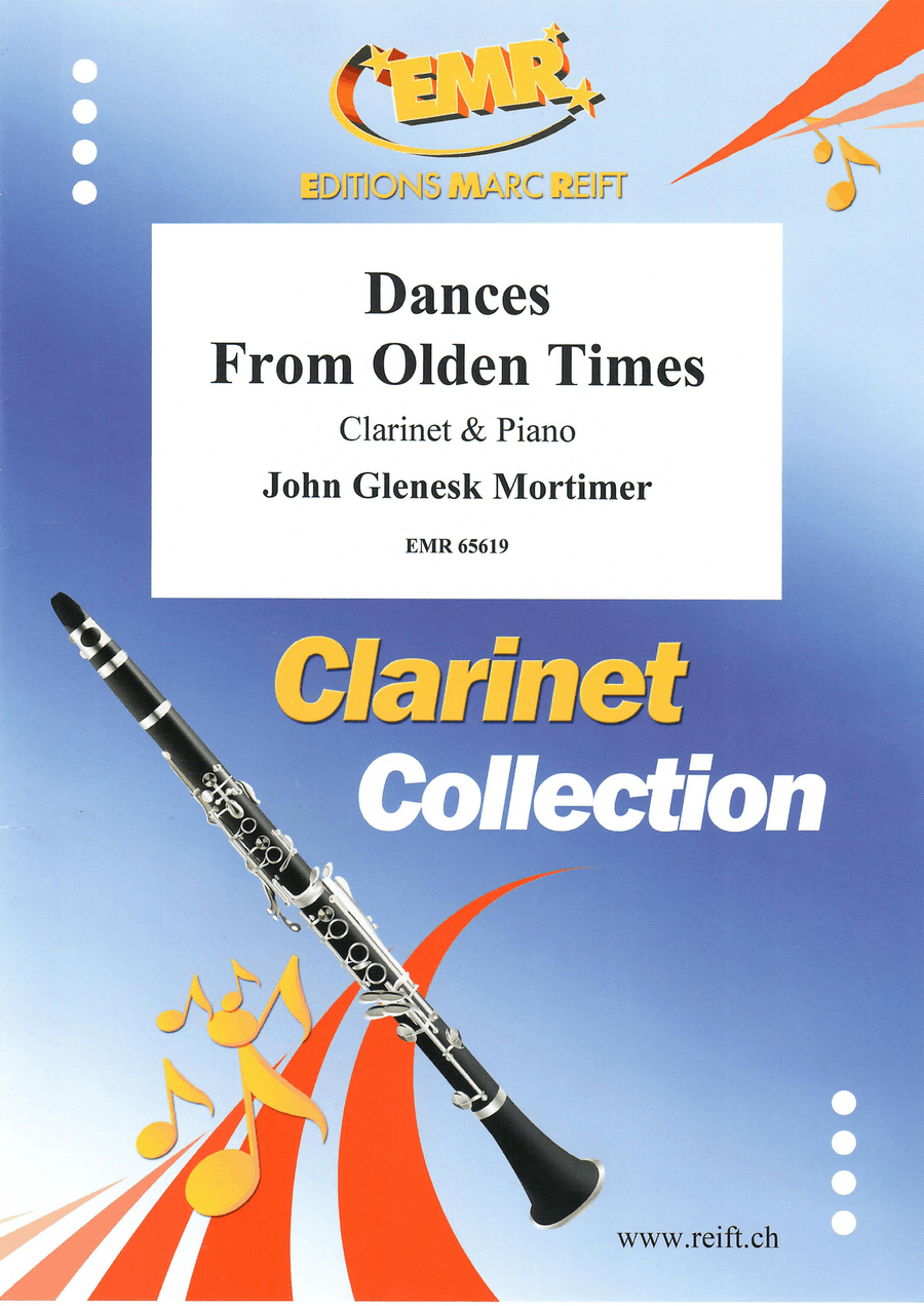 Dances From Olden Times Dances From Olden Times Clarinet Solo scores gallery preview page 1