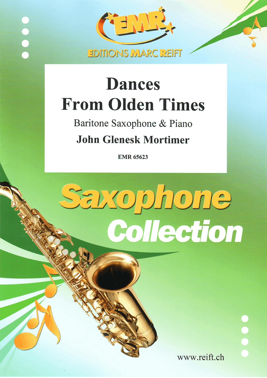 Dances From Olden Times Dances From Olden Times Baritone Saxophone scores gallery preview page 1