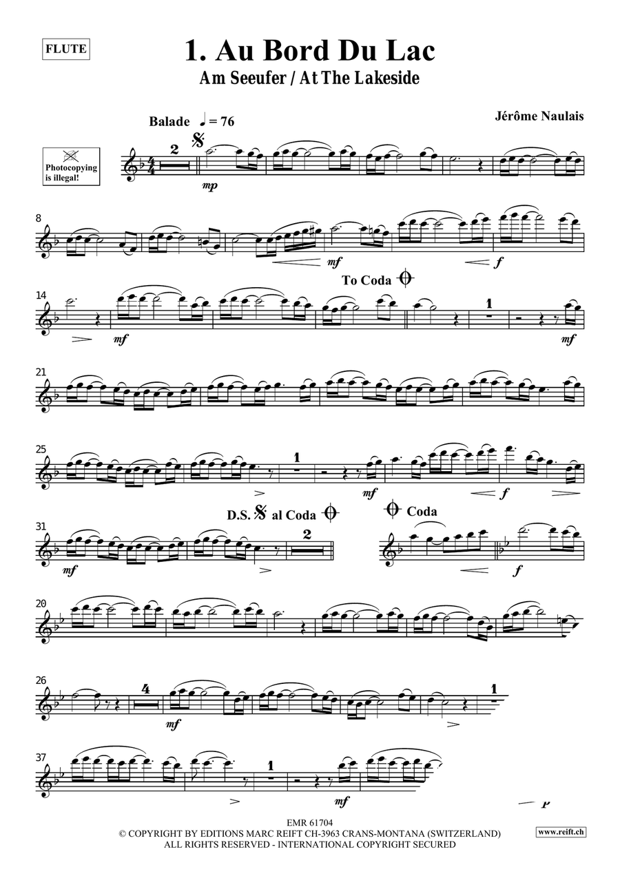 40 Solos for Fun Volume 1 Flute Solo scores gallery preview page 4