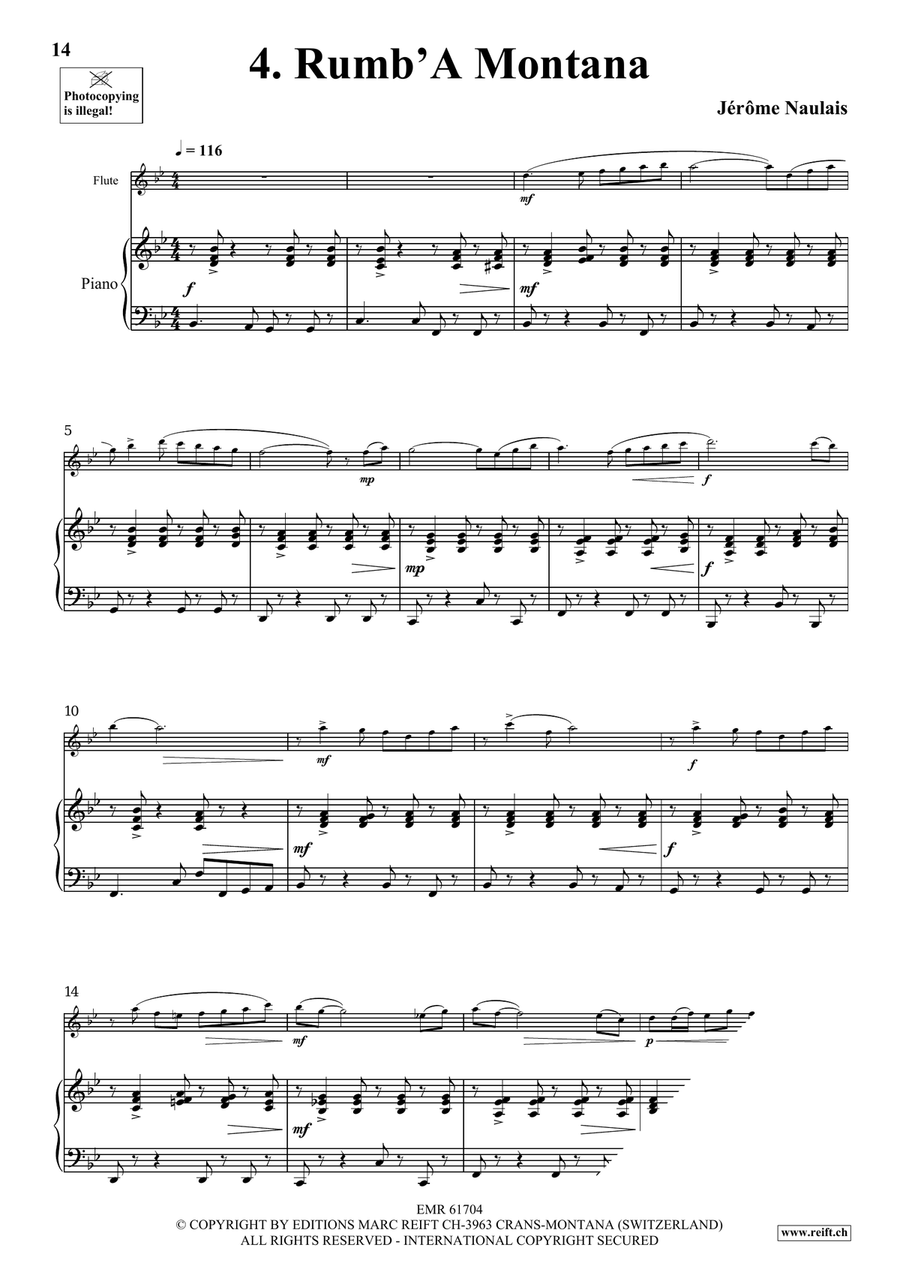 40 Solos for Fun Volume 1 Flute Solo scores gallery preview page 8
