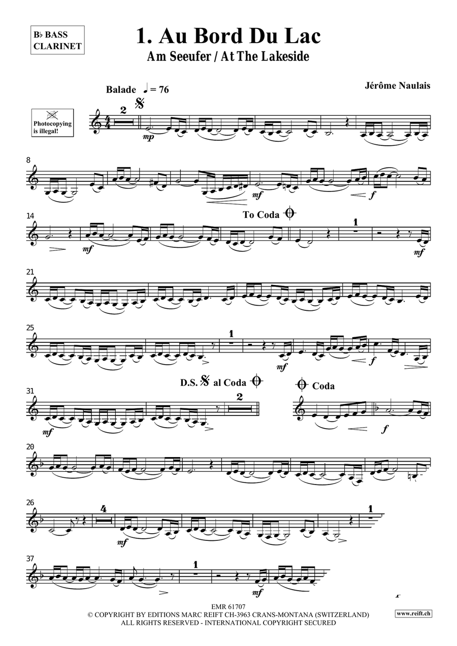 40 Solos for Fun Volume 1 Bass Clarinet scores gallery preview page 4