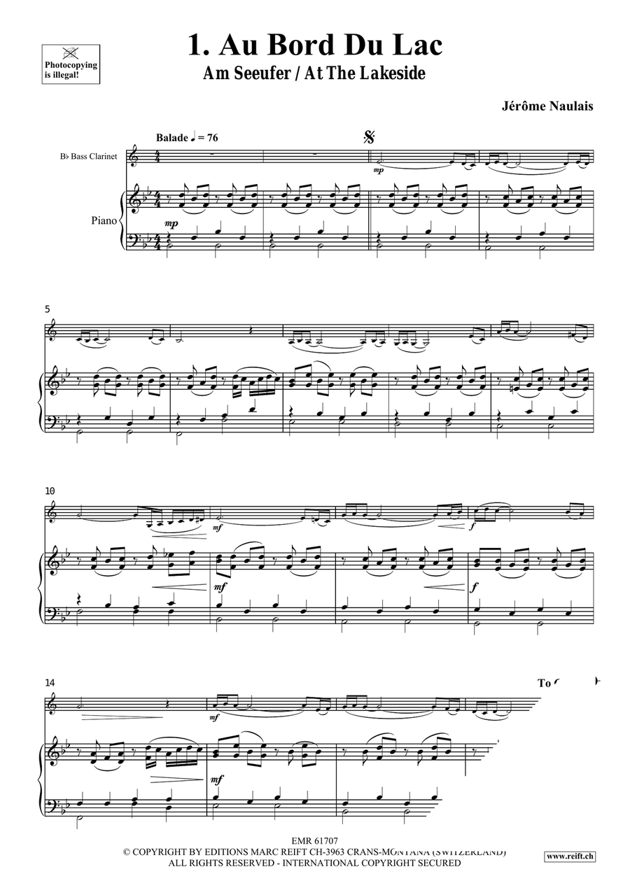 40 Solos for Fun Volume 1 Bass Clarinet scores gallery preview page 5