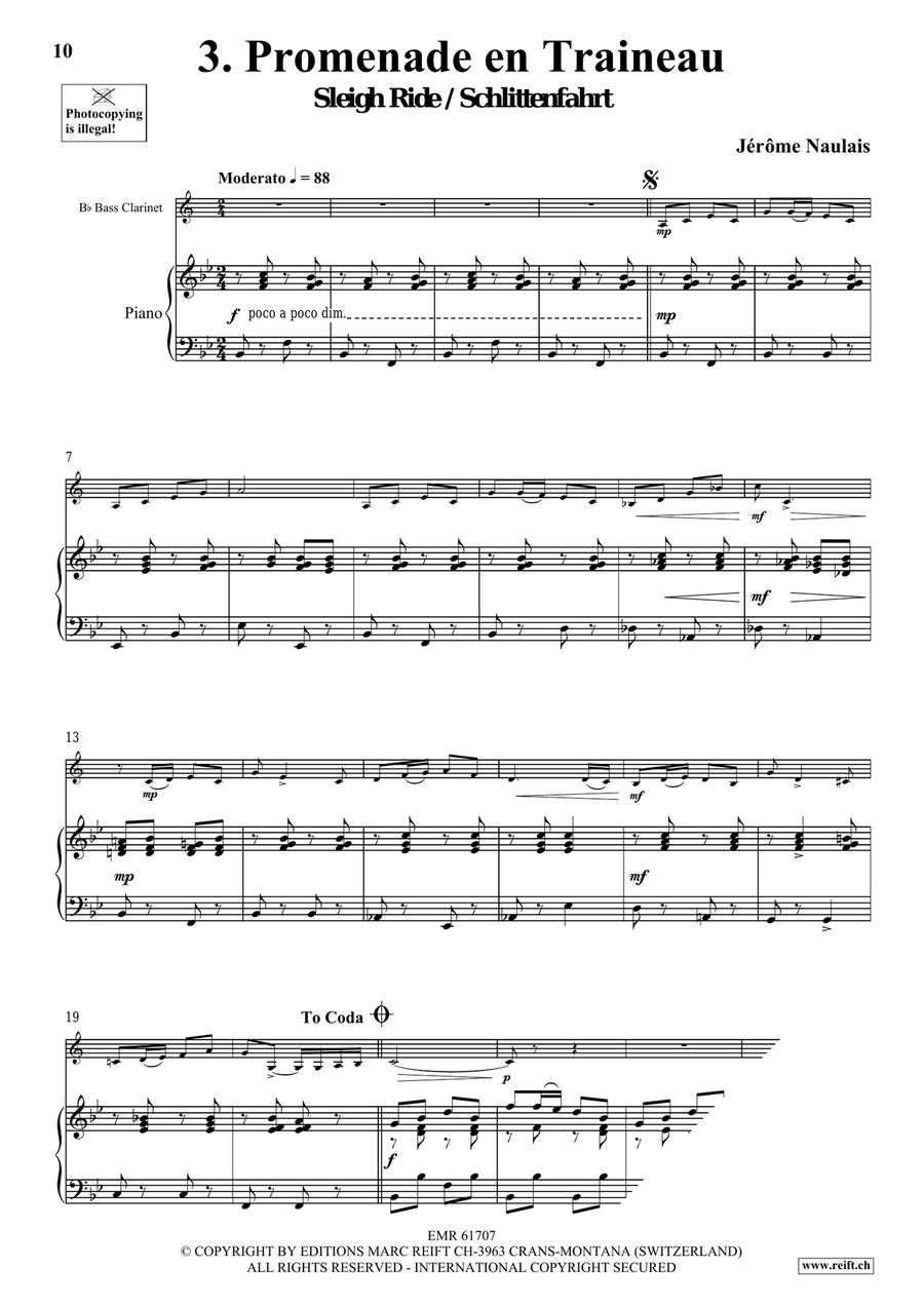 40 Solos for Fun Volume 1 Bass Clarinet scores gallery preview page 7