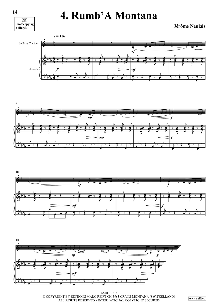 40 Solos for Fun Volume 1 Bass Clarinet scores gallery preview page 8
