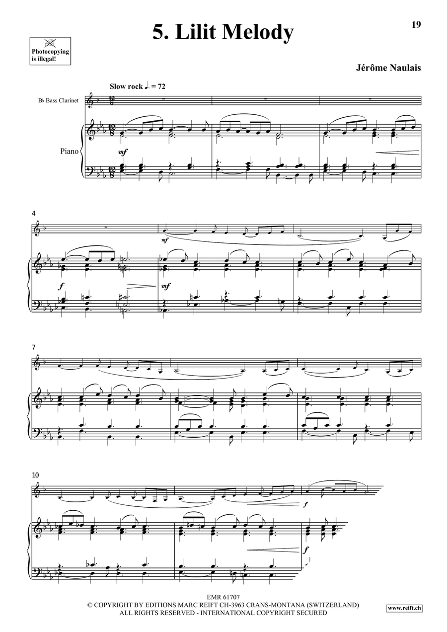 40 Solos for Fun Volume 1 Bass Clarinet scores gallery preview page 9
