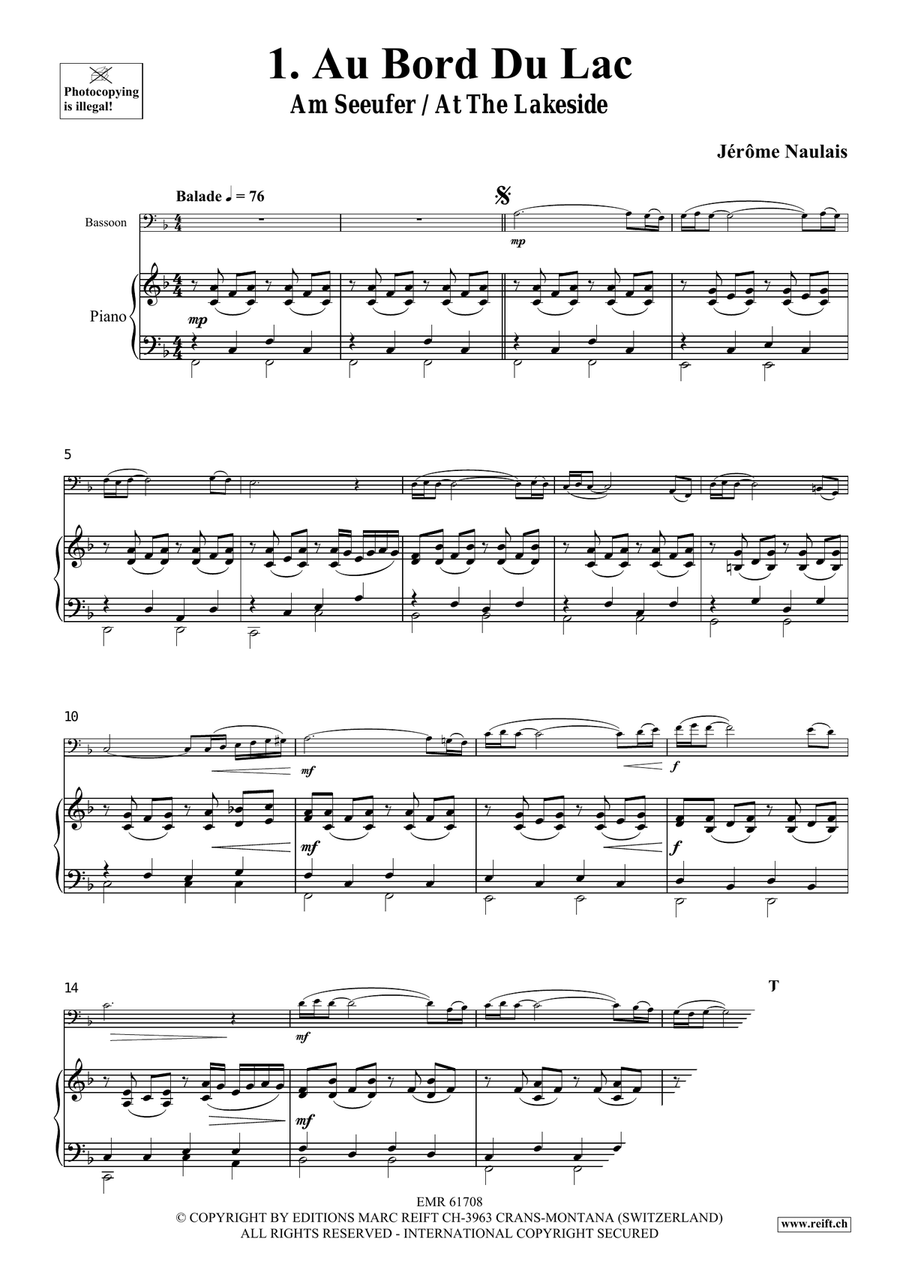 40 Solos for Fun Volume 1 Bassoon Solo scores gallery preview page 5