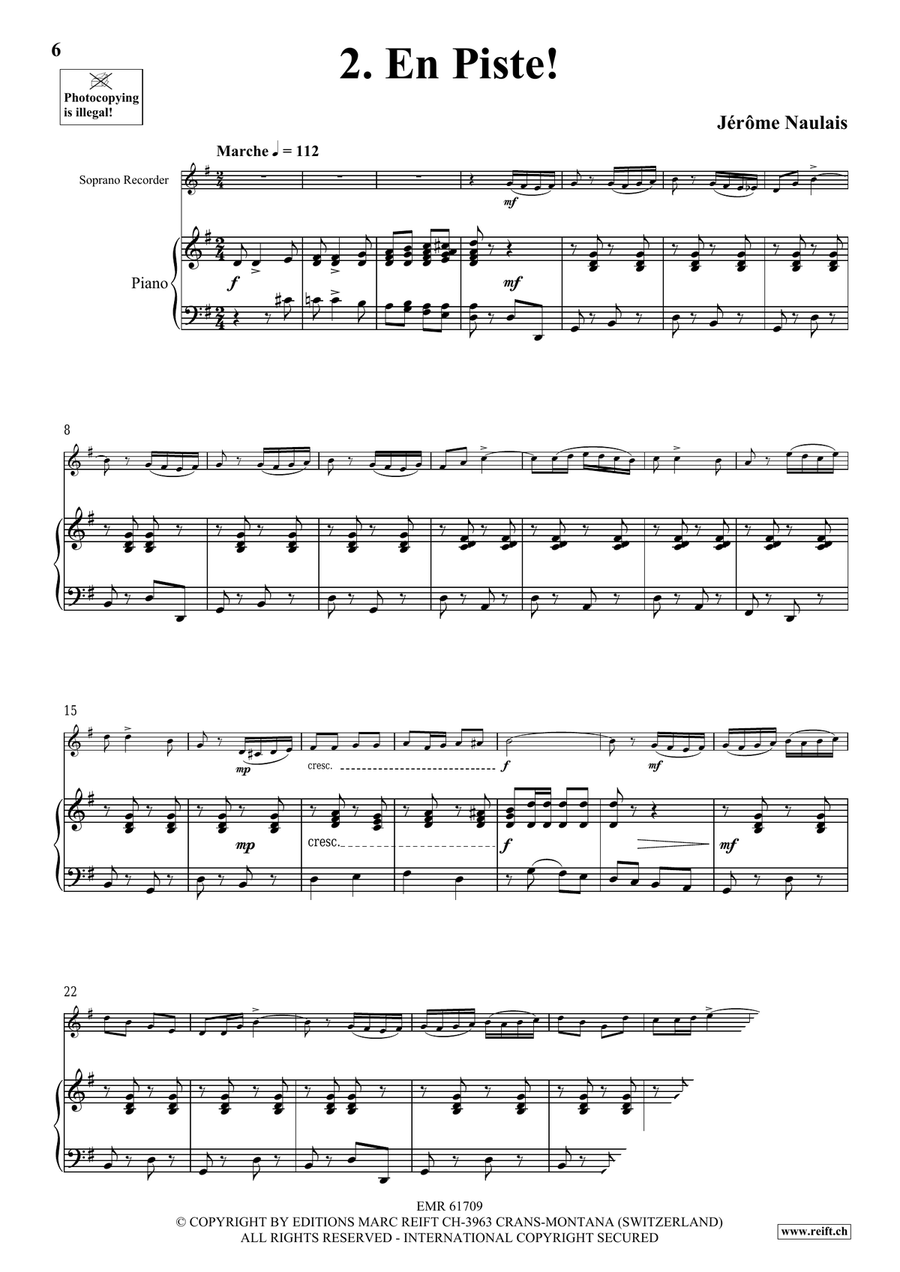 40 Solos for Fun Volume 1 Soprano Recorder scores gallery preview page 6