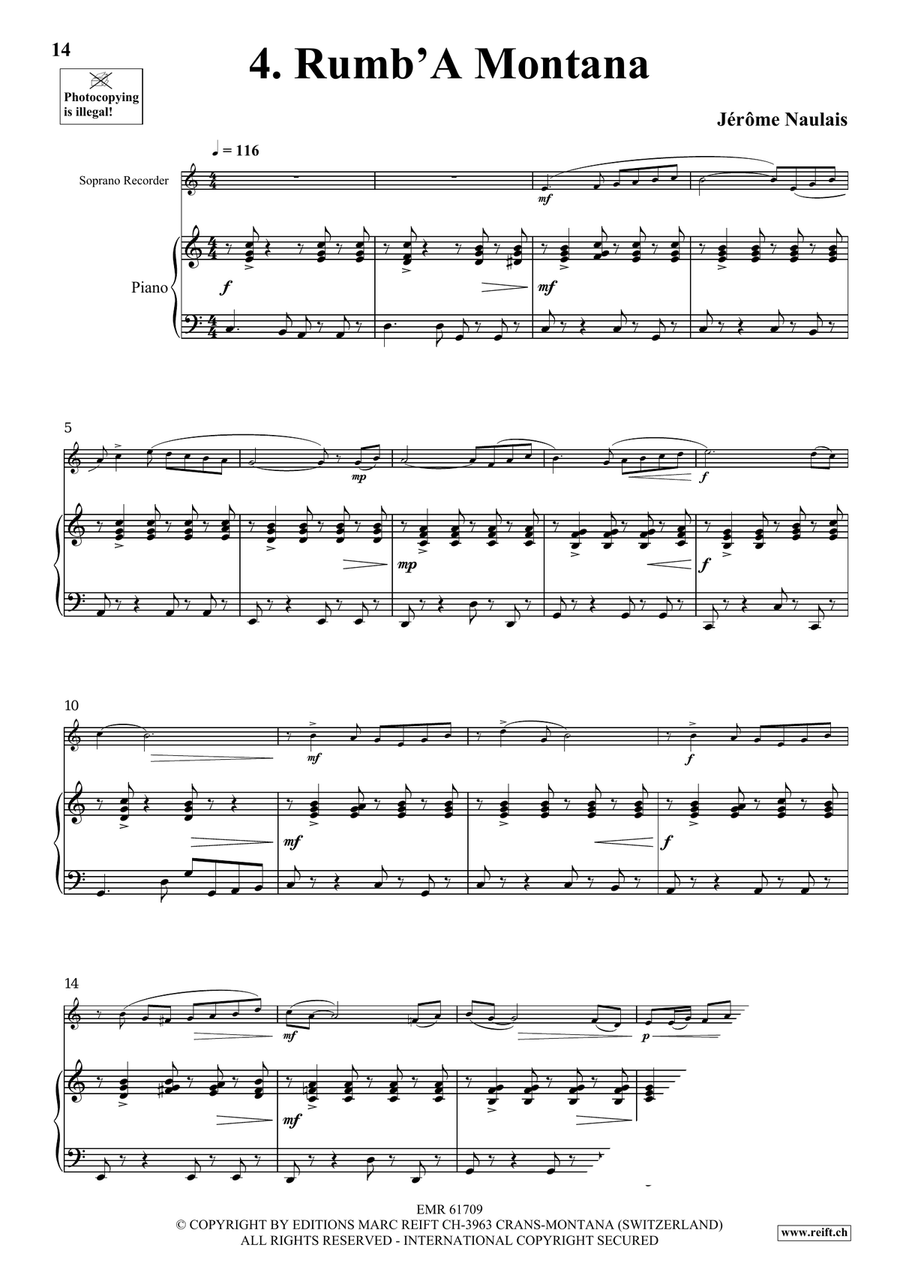 40 Solos for Fun Volume 1 Soprano Recorder scores gallery preview page 8