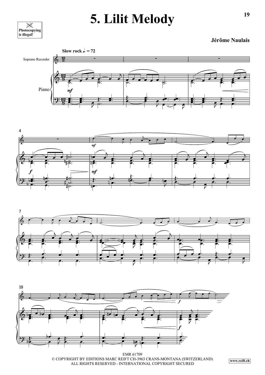 40 Solos for Fun Volume 1 Soprano Recorder scores gallery preview page 9