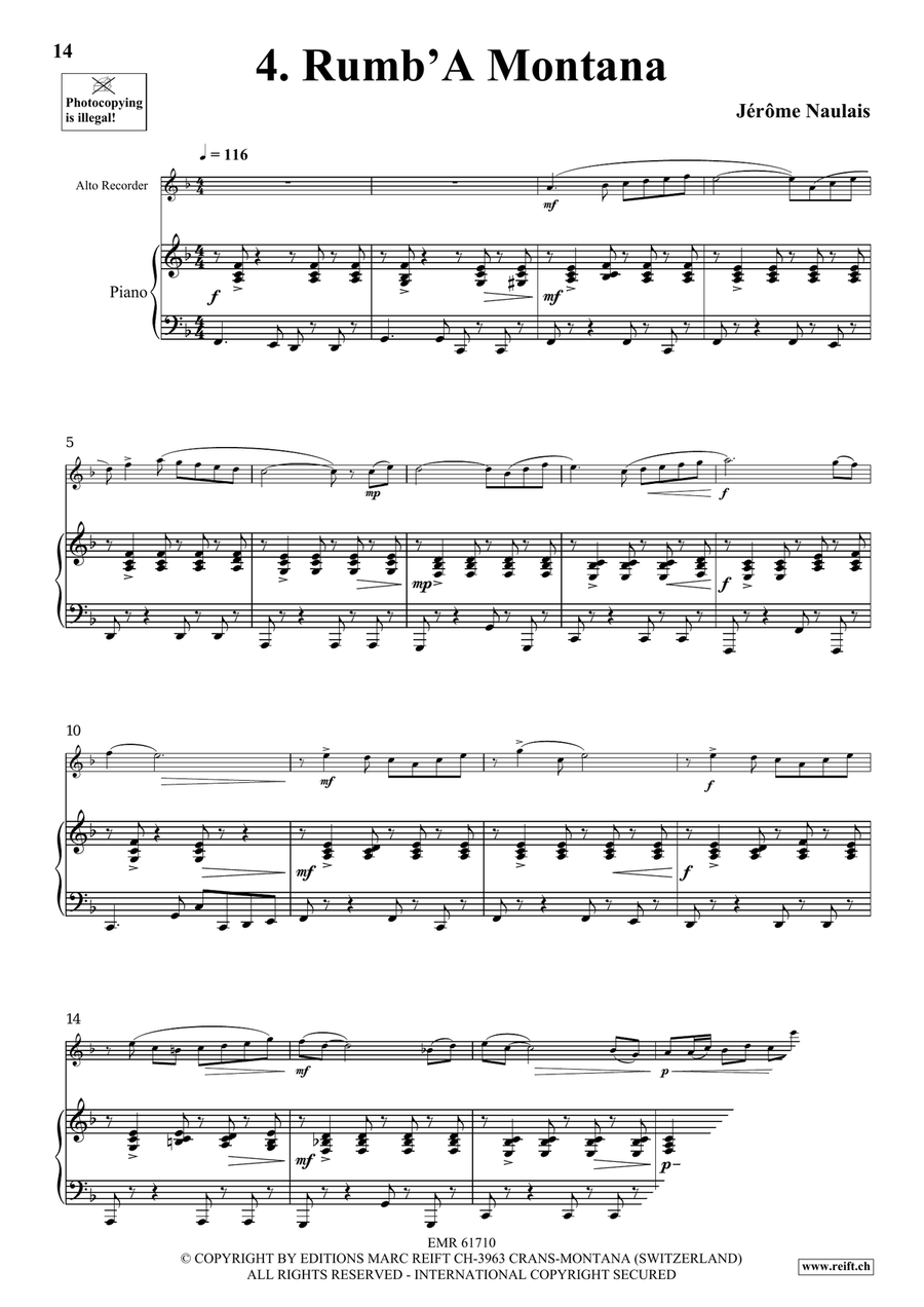 40 Solos for Fun Volume 1 Alto Recorder scores gallery preview page 8