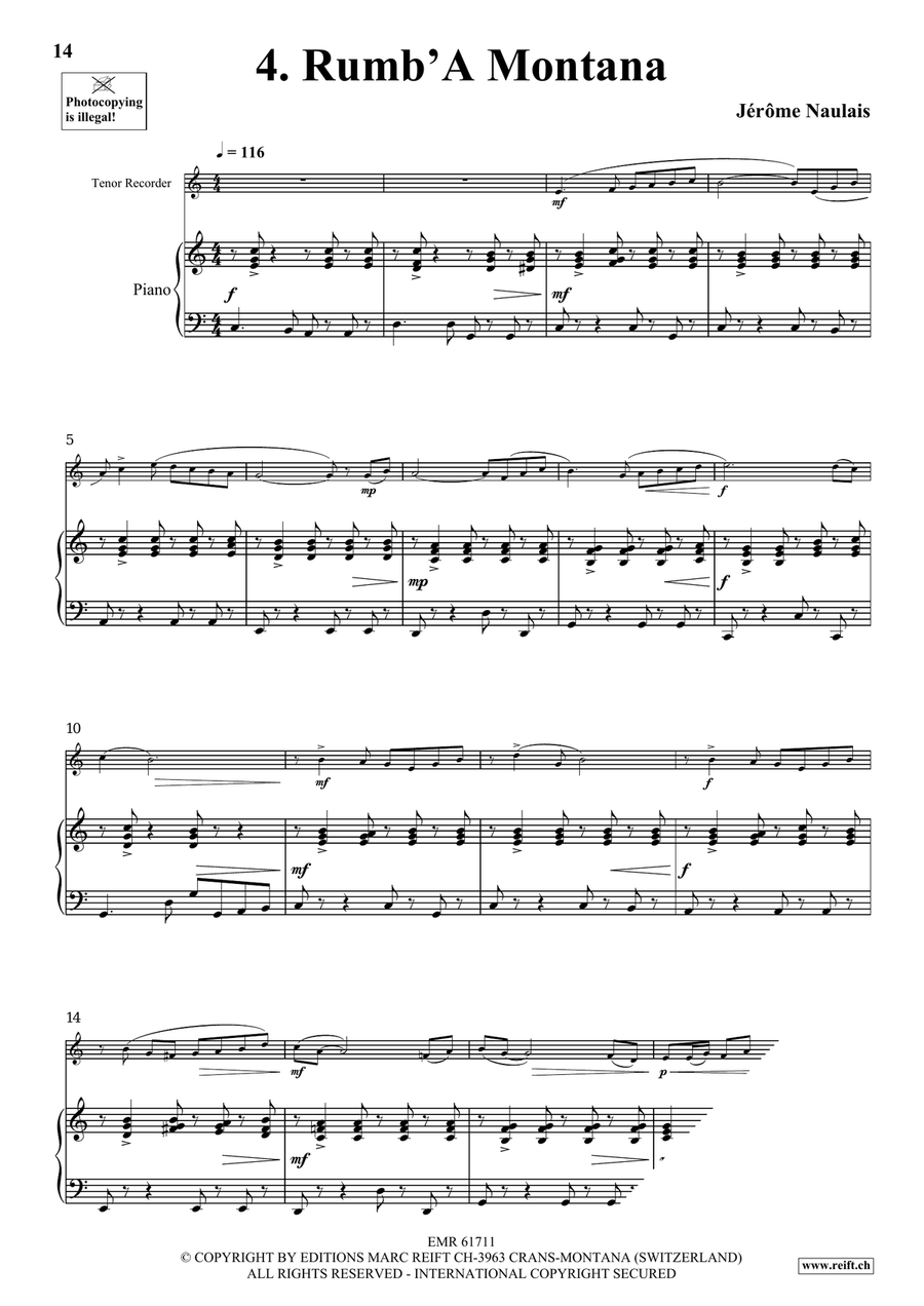 40 Solos for Fun Volume 1 Tenor Recorder scores gallery preview page 8