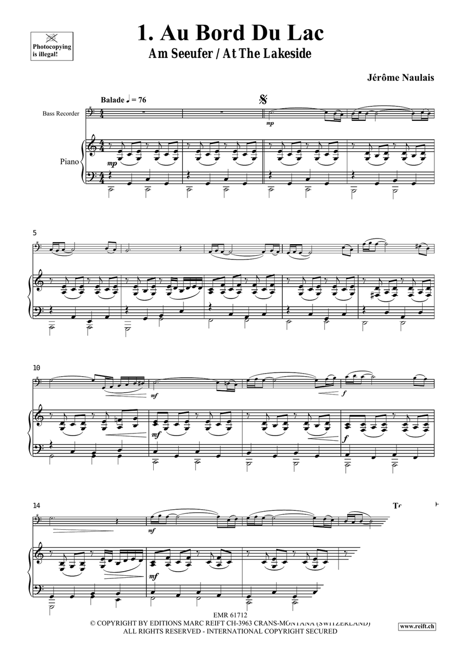 40 Solos for Fun Volume 1 Bass Recorder scores gallery preview page 5
