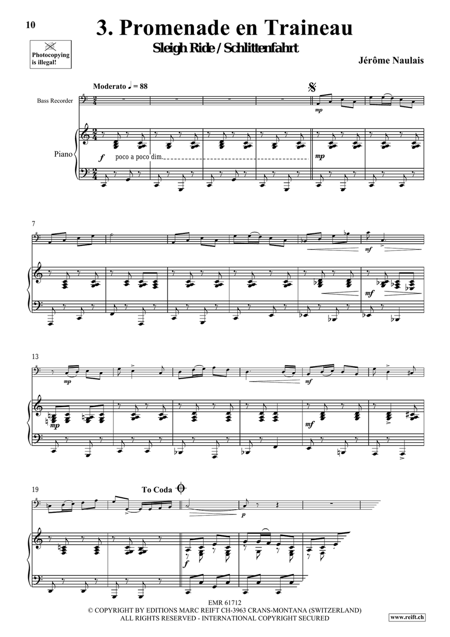 40 Solos for Fun Volume 1 Bass Recorder scores gallery preview page 7