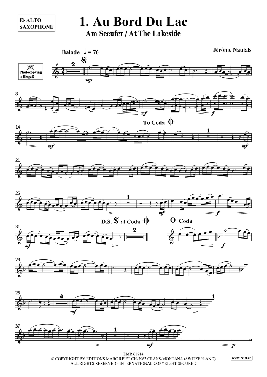 40 Solos for Fun Volume 1 Alto Saxophone scores gallery preview page 4