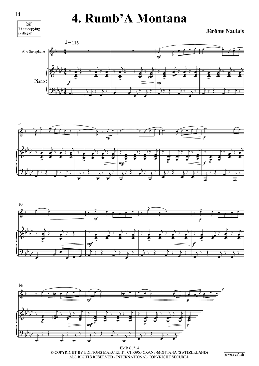 40 Solos for Fun Volume 1 Alto Saxophone scores gallery preview page 8
